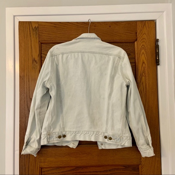 COPY - Vintage Guess ‘90s Light Wash Denim Trucker Jacket - Picture 3 of 7